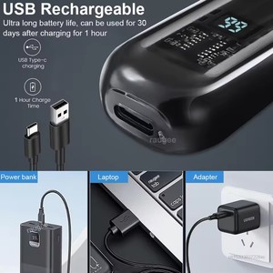 Mini-tondeuse à poils de nez et d'oreilles pour hommes, portable, rechargeable, étanche, faible MOQ, vente en gros - Product Image 6