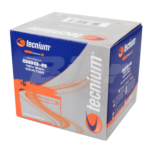 Batería Tecniium BB9-B de 12V 9Ah Compatible con la Batería de Motocicleta YB9-B - Product Image 1