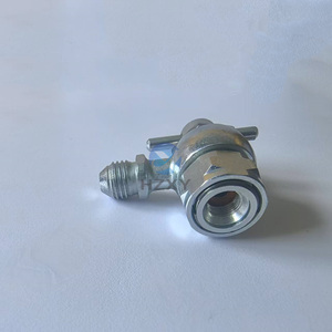 Accoppiatore XZGK-SA2 JIC UNF <span class=keywords><strong>37</strong></span> °   Valvola di Carica per Accumulatore 7/16-20 con Ugello Dedicato e Valvola di Pressione per Accumulatore - Product Image 4