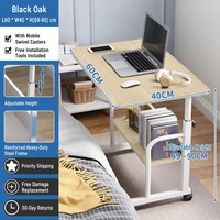 Bureau d'ordinateur moderne et simple pour étudiants, table d'étude et d'écriture, poste de travail pour la maison, le bureau, la chambre, le dortoir, l'école, espace d'apprentissage