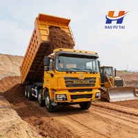 Самосвал Shacman F3000 8x4, Евро-2, тяжелый, 12-колесный, для горнодобывающей промышленности, земляных работ, строительства и транспортировки по пересеченной африканской местности