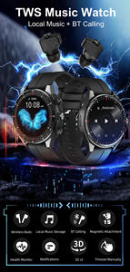 Top Deals Nuevos productos El mejor reloj inteligente con auriculares 2 en 1 Auriculares y Smartwatch <span class=keywords><strong>Fitness</strong></span> Tracker con monitor de ritmo cardíaco - Product Image 2