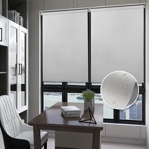 Custom electric windows blinds roller shade blind block out rollers curtain shades for outdoor