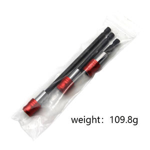 Barre d'extension pour clé hexagonale Mr Drill, 6.35mm, en alliage d'aluminium à dégagement rapide, pour perceuse JG078 - Product Image 5