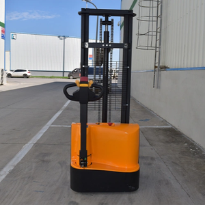 1500Kg Laadvermogen Elektrische Vorkheftruck Draagbaar Palet Manuelle <span class=keywords><strong>Stacker</strong></span> Grosse Roue Elektrische <span class=keywords><strong>Stacker</strong></span> Lift <span class=keywords><strong>Balance</strong></span> - Product Image 1