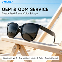 Nouvelles Lunettes de Soleil Intelligentes avec Casque Sans Fil Intégré, Polarisées, pour Homme et Femme, Écouteurs Intégrés, Service OEM ODM
