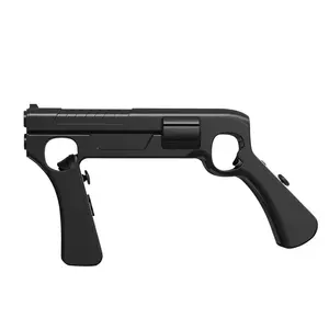 Untuk Splatoon3 Pistol Bentuk Handgrip Sense Gun Grip untuk Nintendo Switch Ns Oled Joycon Game Controller Berdiri Gaming Shooter