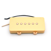 Pickup Gitar Elektrik Alnico 5 Alnico V 6 Senar JM Pickup B-8.8K MM Hitam Putih Kuning