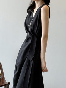Vestido Largo de Lino de Alta Calidad para Mujer, Elegante y Casual, para Uso Diario - Product Image 4