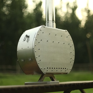 Comprare alla rinfusa in acciaio inox leggero all'aperto da campeggio e Backpacking stufa con <span class=keywords><strong>legna</strong></span> secca Color argento per tutte le stagioni - Product Image 6