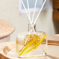Diffuseur d'arômes sans flamme à bâtonnets, parfum d'intérieur 100 ml, fleurs séchées éternelles, huile essentielle, vente chaude