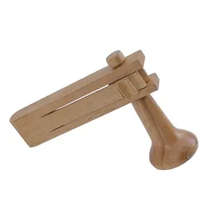 Ratchet High demand export products percussion wooden noise maker ratchet wooden noisemaker (grogger)
