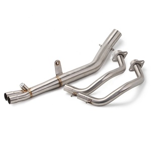Silencieux d'Échappement Complet pour Moto <span class=keywords><strong>Honda</strong></span> <span class=keywords><strong>CB500R</strong></span>/X/F, Section Complète CBR500, Acier Inoxydable - Product Image 5