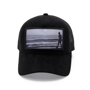 Casquette en maille impression de transfert OEM votre propre Y2K sublimé Patch Logo fourrure moelleux daim velours sublimation personnalisé<span class=keywords><strong>e</strong></span> <span class=keywords><strong>Photo</strong></span> camionneur chapeaux - Product Image 5