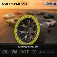 Jantes RS Custom Drag Wheels Pack Beadlock 17 18 pouces 5x115 Monoblock pour Dodge Hellcat SRT Dodge Charger Jailbreak SRT