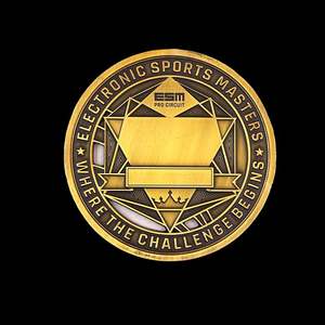 Die Struck koin tantangan kustom terbaik lambang 3D berukir lapisan emas antik kualitas tinggi 2 inci untuk suvenir - Product Image 1