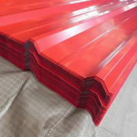 KS ASTM Standard Farbbeschichtetes Wellblech 0,12-0,13mm Vorlackierte Metall-Wellplatte Schweißen Industrie SASO