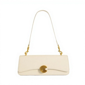 Sacs en cuir véritable rectangulaires pour femme, de haute qualité, tendance, simples, polyvalents, couleur unie, avec fermoirs – Vente chaude du fabricant/fournisseur - Product Image 3