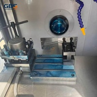 Torno CNC de Fábrica Directo, Diseño Horizontal de Bancada Plana, Husillo Único, Control GSK, Precio Competitivo, Mini Torno para Metal