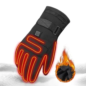 Gants chauffants électriques USB 4000 MAh chauffe-mains à piles rechargeables pour la chasse pêche ski moto cyclisme