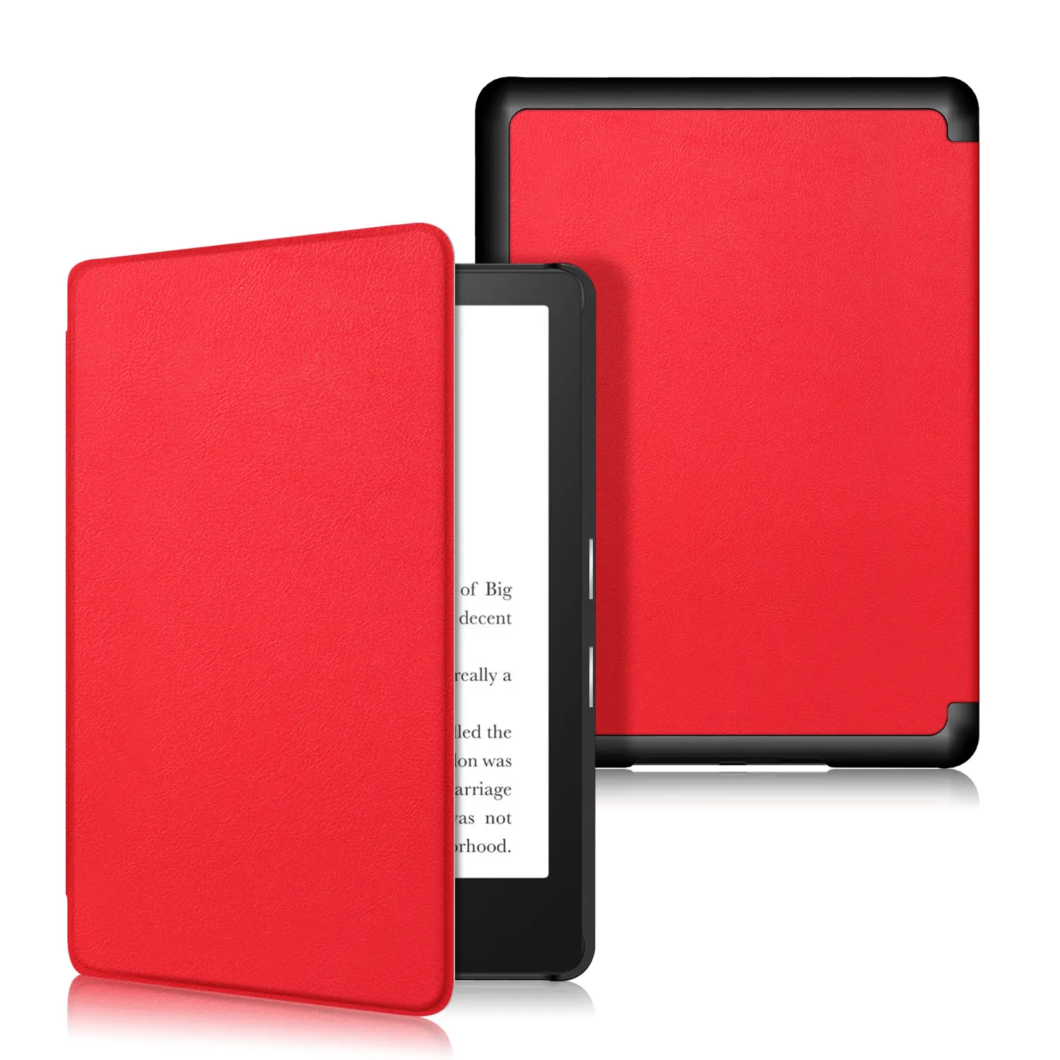 Solid color customizable pattern cover for e-book reader of new Kindle paperwhite 11th generation 2021 release