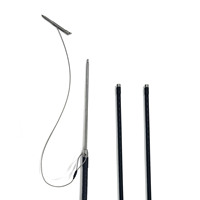 Perche à harpon en fibre de carbone de 290 cm (9 pieds) pour la pêche sous-marine, la plongée et la chasse au harpon hawaïen, avec embout coulissant
