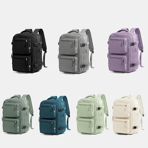 Sac <span class=keywords><strong>de</strong></span> voyage <span class=keywords><strong>de</strong></span> grande capacité approuvé pour les vols pour hommes et femmes Sac à dos d'affaires pour ordinateur portable Sac à dos <span class=keywords><strong>de</strong></span> voyage avec sac <span class=keywords><strong>de</strong></span> compression sous vide - Product Image 6