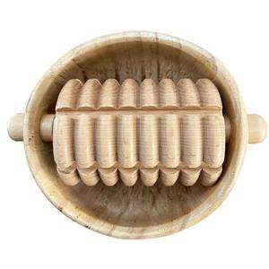 Rodillo de Masaje Sueco para Esculpir el Cuerpo, Herramienta de Masaje de Madera con Rodillo, <span class=keywords><strong>Copa</strong></span> de Madera para Masaje con Forma de Hongo - Product Image 4