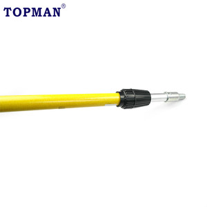 TOPMAN poste de extensión de aluminio de fibra de vidrio de 3 <span class=keywords><strong>metros</strong></span> y 2 secciones para rodillo de pintura y limpieza - Product Image 4