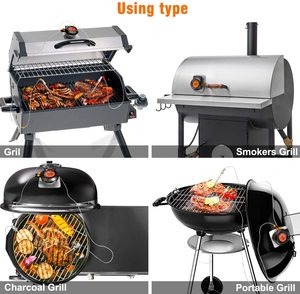 Thermomètre à viande intelligent Bluetooth pour barbecue fumeur, thermomètre à viande Bluetooth avec 2 sondes - Product Image 2