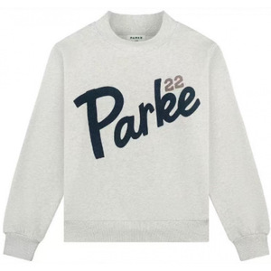 Sweat-shirt respirant style universitaire à col montant en <span class=keywords><strong>tissu</strong></span> éponge décontracté avec lettres brodées sur le devant - Product Image 3