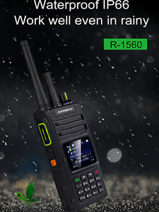 Radio portable double mode POC+UHF R1560 ANYSECU 4G-DS1560-UHF avec module CAT1 EC600 L809 - Product Image 3
