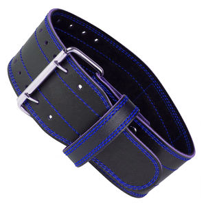 Best Unisex Cowhide Real Leather Gym Fitness Belt Customizable Logo Breathable Feature for <b>Weight</b> Lifting <b>Barbell</b> Training - Product Image 5