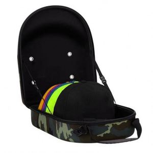 Custom Hard Shell Eva <b>Hat</b> Carry <b>Box</b> Organizer Holder Bag Cap Carrier Travel Case - Product Image 1