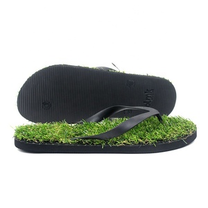 Kustom musim panas sandal datar hijau tali pvc sol <span class=keywords><strong>eva</strong></span> sandal rumput baru lucu sandal jepit grosir - Product Image 5
