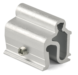 Connettore a T 4020-4040 in Lega di Alluminio, Marca Spagnola, Grigio Chiaro, Moderno e Resistente all'Acqua per Telai di Porte e Finestre - Product Image 1