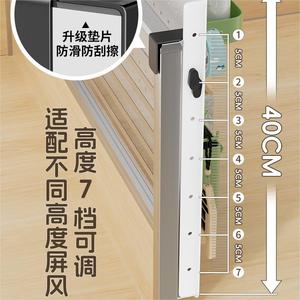Pegboard Desktop Partition Storage <b>Shelf</b> Rectangle <b>Wall</b> <b>Mounted</b> Office Organizer for Home Study Desk Use - Product Image 3