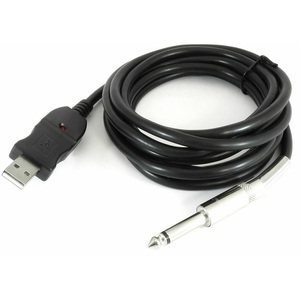 Câble audio mono 6,35 mm vers USB 3 m - Product Image 1