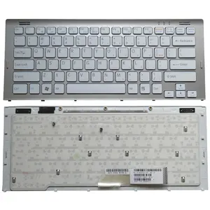 Blanco teclado del ordenador portátil para Sony VGN-SR VGN-SR48 VGN-SR49 VGN-SR51 VGN-SR52 serie