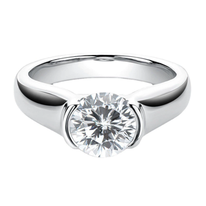 Bague de Fiançailles et Alliance Unisexe en Argent Sterling 925 avec Diamant Naturel et Moissanite, 8mm, pour Dropshipping - Product Image 3