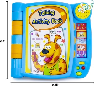 Livre d'activités interactif, jouets éducatifs, livre sonore d'apprentissage de l'<span class=keywords><strong>anglais</strong></span> pour les tout-petits - Product Image 2