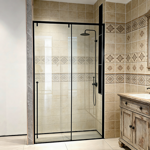 <span class=keywords><strong>Mampara</strong></span> de <span class=keywords><strong>Ducha</strong></span> Moderna de Alta Calidad con Puerta Corredera de Vidrio Templado, Separación de Zonas Secas <span class=keywords><strong>y</strong></span> Húmedas, <span class=keywords><strong>Precio</strong></span> de Fábrica - Product Image 1