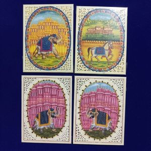 Pinturas Pintadas a Mano para Decoración de Paredes que Brindan Imágenes Artísticas Únicas y un Interior Sofisticado de la India - Product Image 2