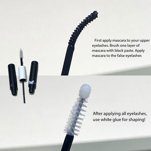 <span class=keywords><strong>Pegamento</strong></span> de Gel para Pestañas de Doble Punta Marca Propia - Adhesivo de Larga Duración, Resistente al Agua, de Secado Rápido, Hipoalergénico, Bajo en Vapores y de Fijación Fuerte - Product Image 3