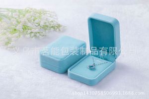 Wholesale Custom Rectangle High-grade Velvet Jewelry Packaging <b>Boxes</b> for Necklaces & <b>Earrings</b> Premium Paper Custom Logo - Product Image 3