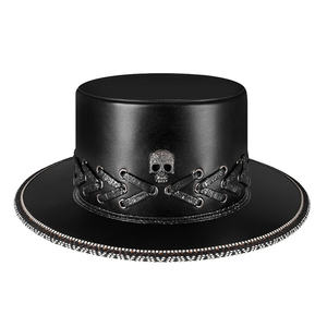 Sombrero <span class=keywords><strong>de</strong></span> médico <span class=keywords><strong>de</strong></span> <span class=keywords><strong>la</strong></span> peste Steampunk, sombrero superior <span class=keywords><strong>de</strong></span> cuero PU, sombrero negro <span class=keywords><strong>de</strong></span> mago, accesorios <span class=keywords><strong>de</strong></span> disfraces, fiesta <span class=keywords><strong>de</strong></span> Cosplay, superventas - Product Image 1