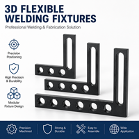 Table de soudage 3D industrielle, plateforme de soudage tridimensionnelle flexible, accessoires de fixation complets