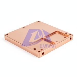 Colliers de mise à la terre personnalisés en cuivre et acier inoxydable avec usinage par électroérosion à fil et usinage CNC 5 axes pour sous-stations électriques (certifié ISO) - Product Image 1