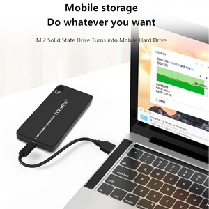 TISHRIC <span class=keywords><strong>M2</strong></span> NVMe SSD Case 3,1 <span class=keywords><strong>a</strong></span> <span class=keywords><strong>USB</strong></span> 3,1 <span class=keywords><strong>Adaptador</strong></span> <span class=keywords><strong>de</strong></span> carcasa SSD externo Tipo-C Caja <span class=keywords><strong>de</strong></span> <span class=keywords><strong>disco</strong></span> <span class=keywords><strong>duro</strong></span> <span class=keywords><strong>de</strong></span> estado sólido para NVME - Product Image 6