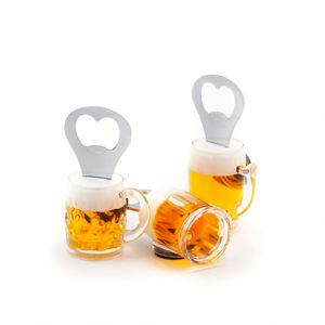 <b>Kitchen</b> Tool Wine Custom Beer Cup Acrylic Glass Fridge Magnetic Bottle Opener - Product Image 2